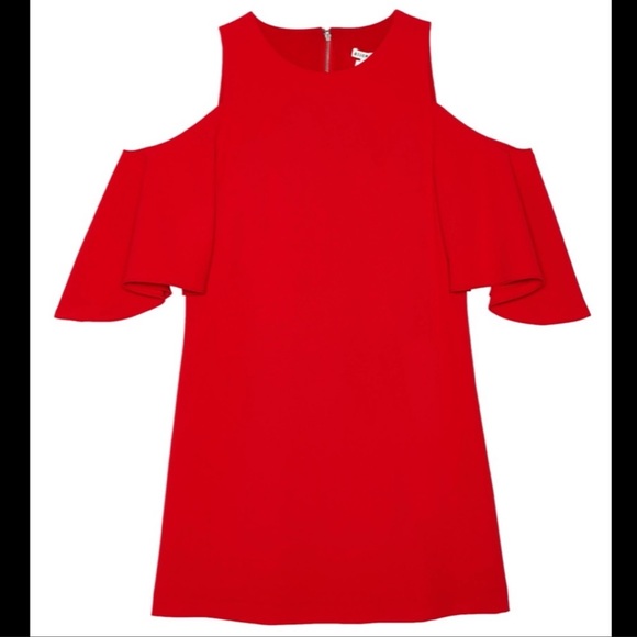 NWOT Alice & Olivia Cold Shoulder Dress - Picture 4 of 6